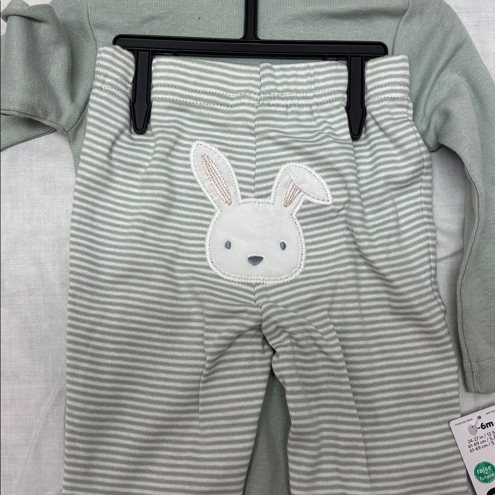 Carter's My First Easter Bodysuit - Sage Green - Picture 2 of 5